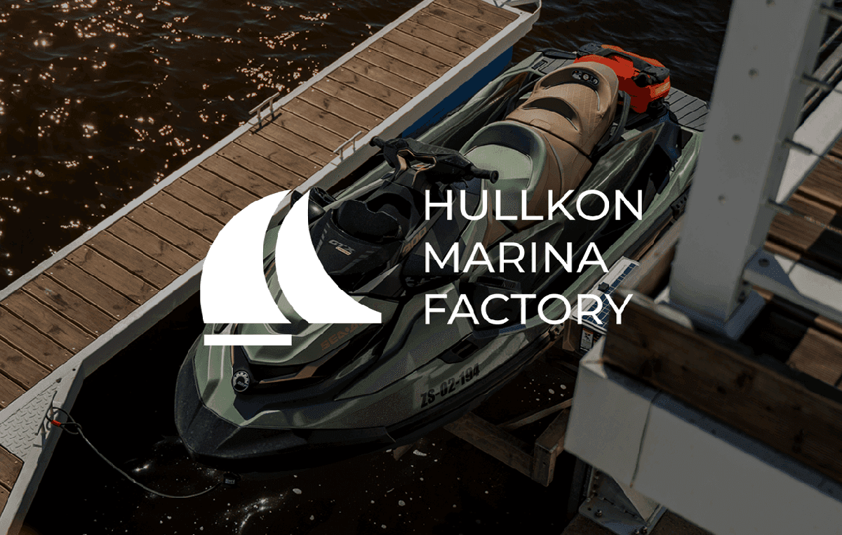 HULLKON MARINA FACTORY - Identyfikacja wizualna,, strona internetowa, marketing