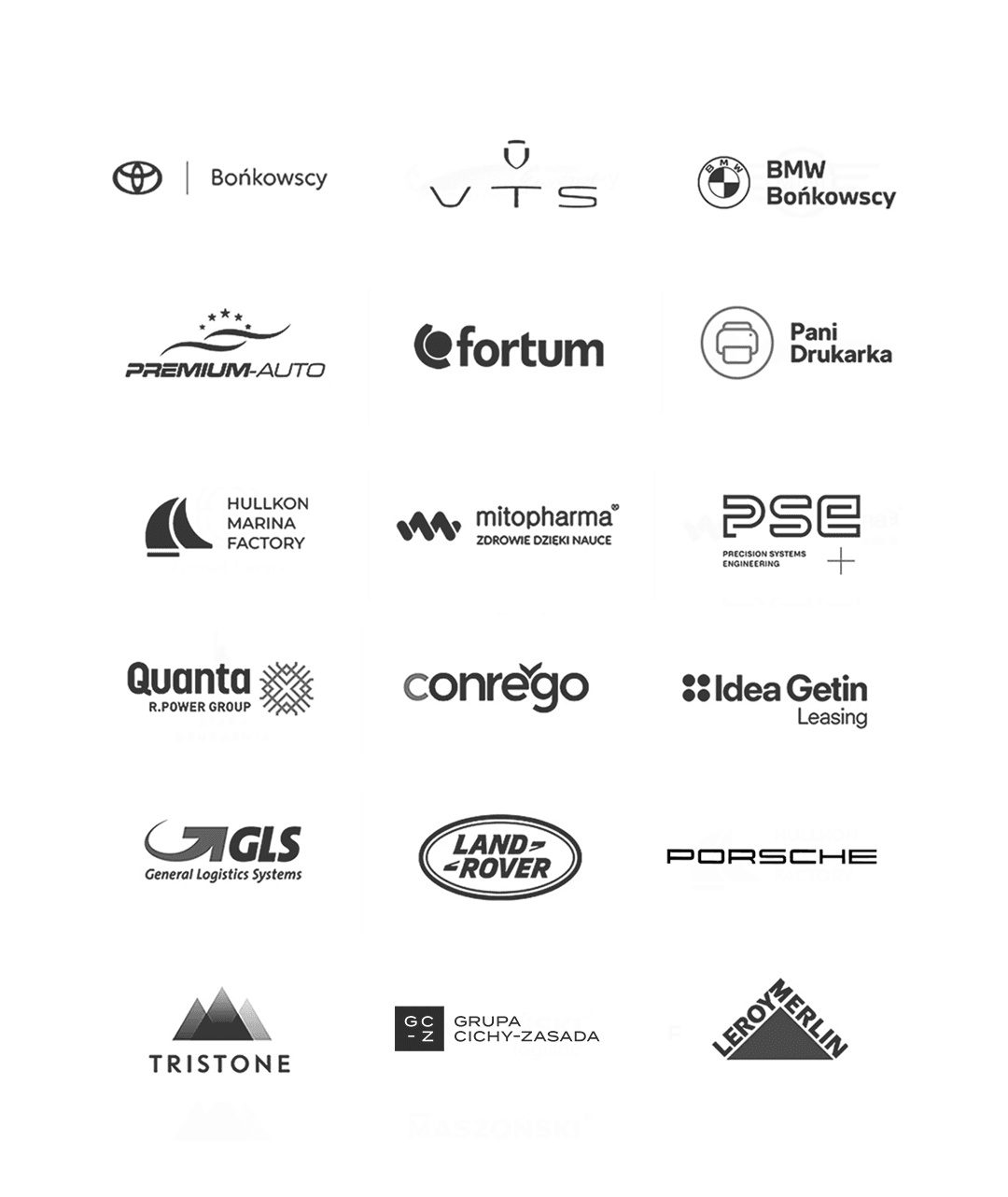 Loga klientow WebyJuice