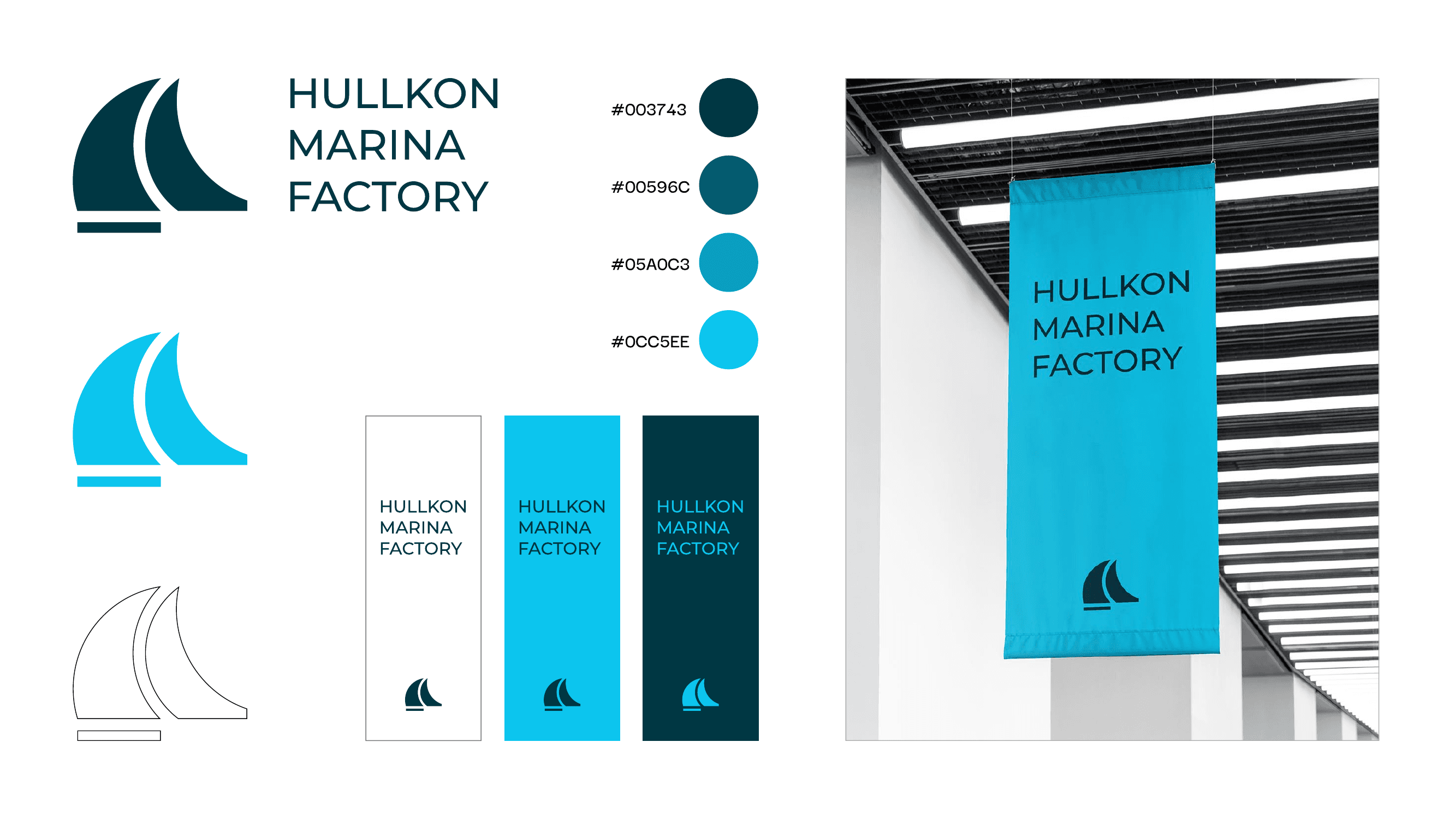 Identyfikacja wizualna - logotyp, paleta kolorów i flaga firmowa