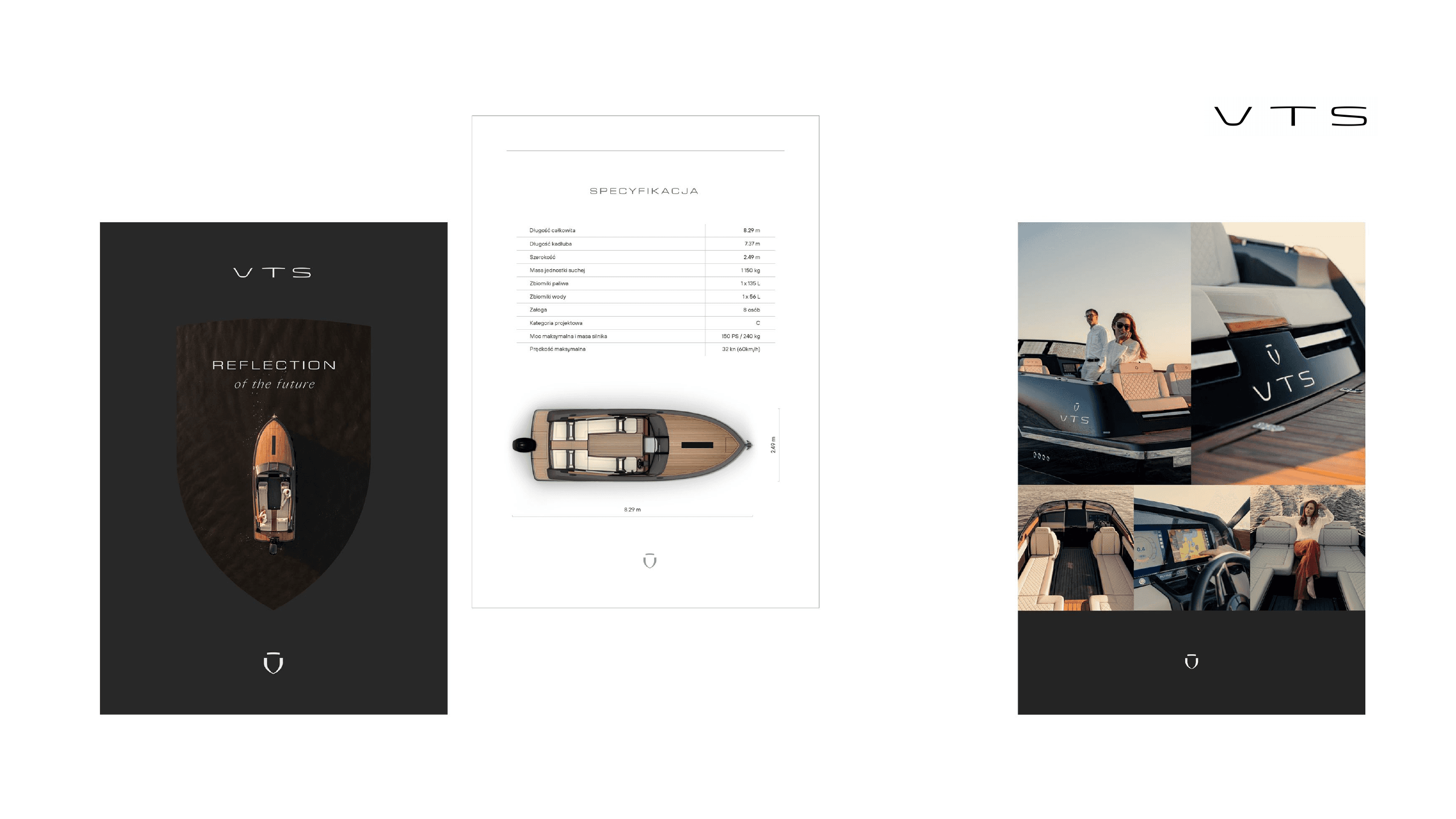 Materiały produktowe VTS - okładka, specyfikacja techniczna i kompozycje lifestyle